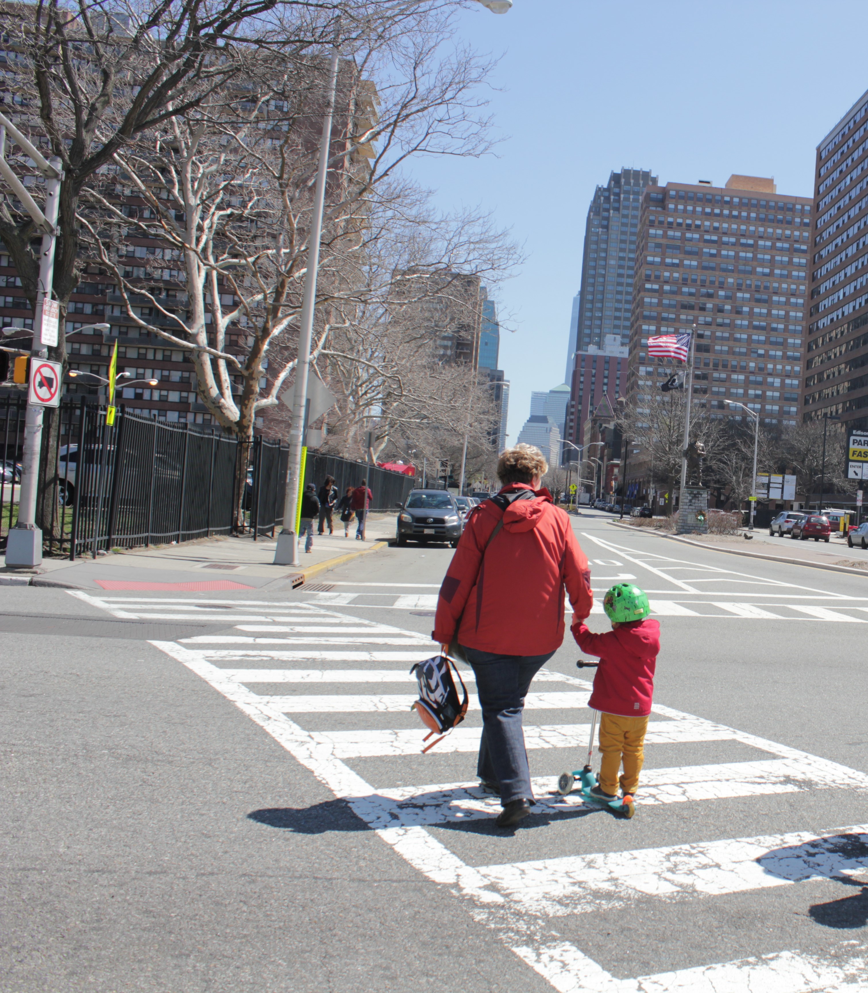 Pedestrian crossing give way rules